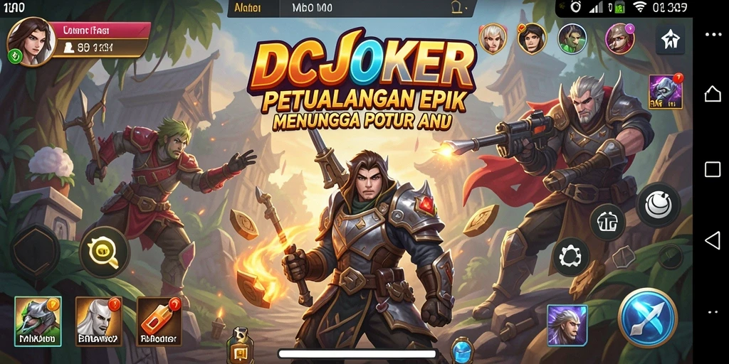 Tampilan sesi permainan di IDCJOKER menampilkan aksi seru dalam petualangan.