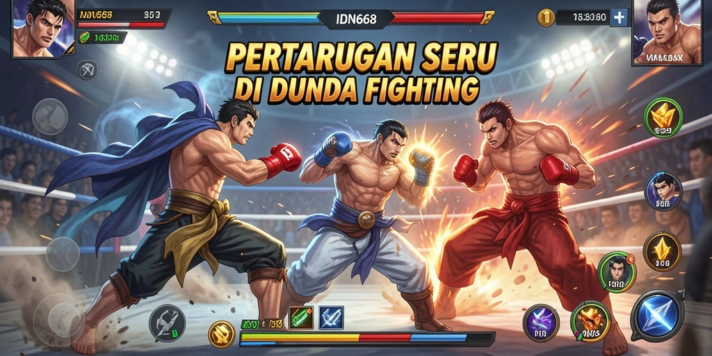 Tampilkan momen seru pertarungan di IDN668.