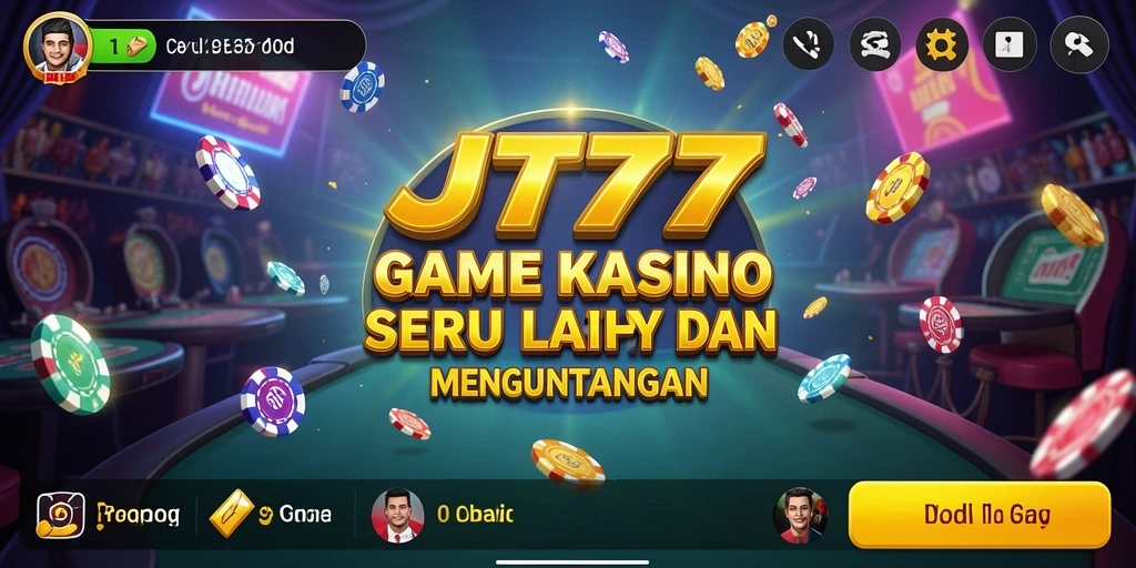 Tampilan Gameplay Kasino yang Memikat dalam JT777.