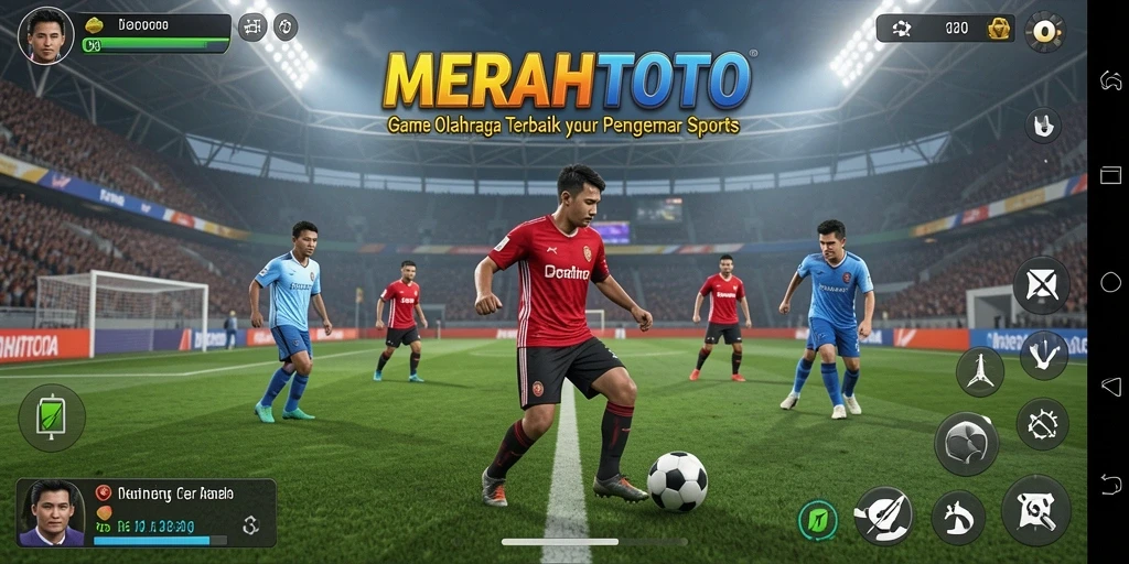 Tampilan gameplay mendebarkan di MERAHTOTO dengan berbagai olahraga.