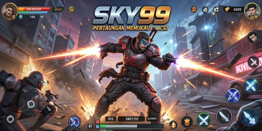 Gameplay menegangkan di SKY99 dengan aksi memukau.