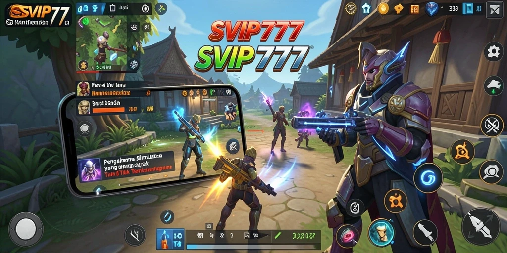 Tampilan gameplay SVIP777 yang mengesankan dan interaktif.