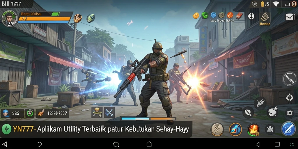 Tampilan aplikasi YN777 yang elegan dan fungsional untuk kebutuhan Utility.